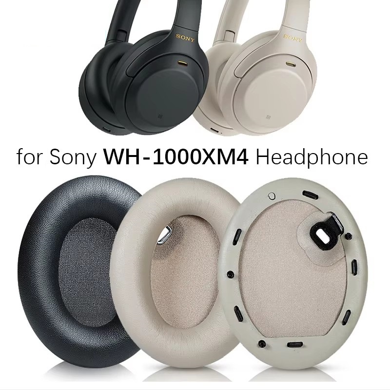 Sony Headphone Wh-1000Xm4 - เปลี่ยนแผ่นรองหูฟังสําหรับ Sony WH-1000XM4 หูฟัง Soft Memory