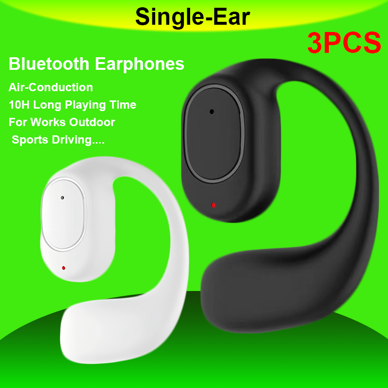 Sports Earphone Hook - 3pcs หูฟังไร้สายบลูทูธ Air-Conduction OWS หูฟังหูกีฬาทํางานกลางแจ้งขับรถชุดหูฟังสําหรับ Lenovo