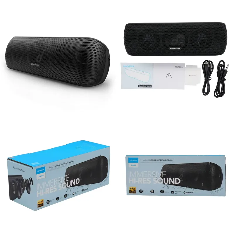 Anker Speaker Soundcore Motion+ - ลำโพงบลูทูธ Anker Soundcore Motion+ รุ่นดั้งเดิม ลำโพงพกพา