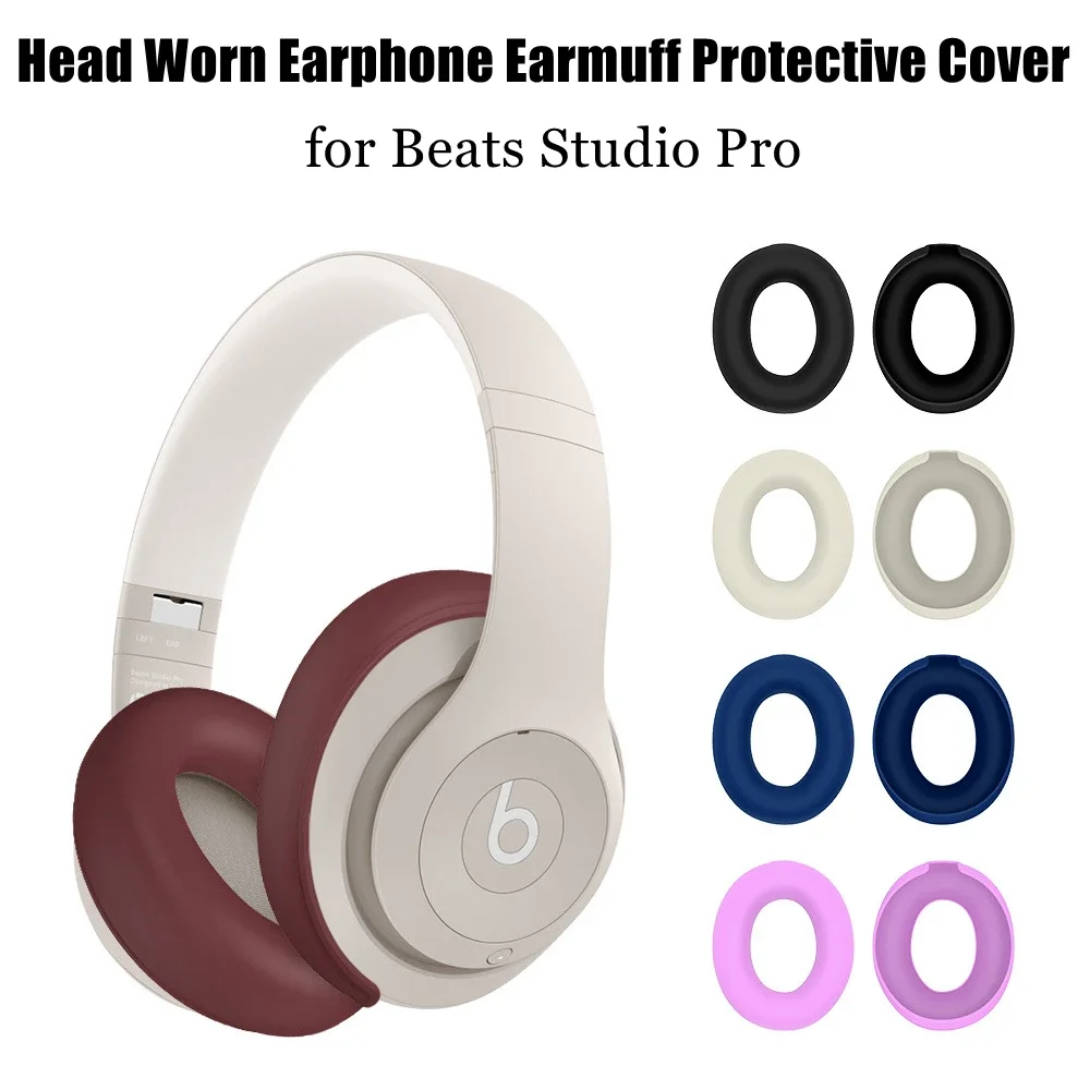 Beats Headphone Studio Pro - ที่ปิดหูหูฟังแบบล้างทําความสะอาดได้เหมาะสําหรับ Beats Studio Pro Cover Soft