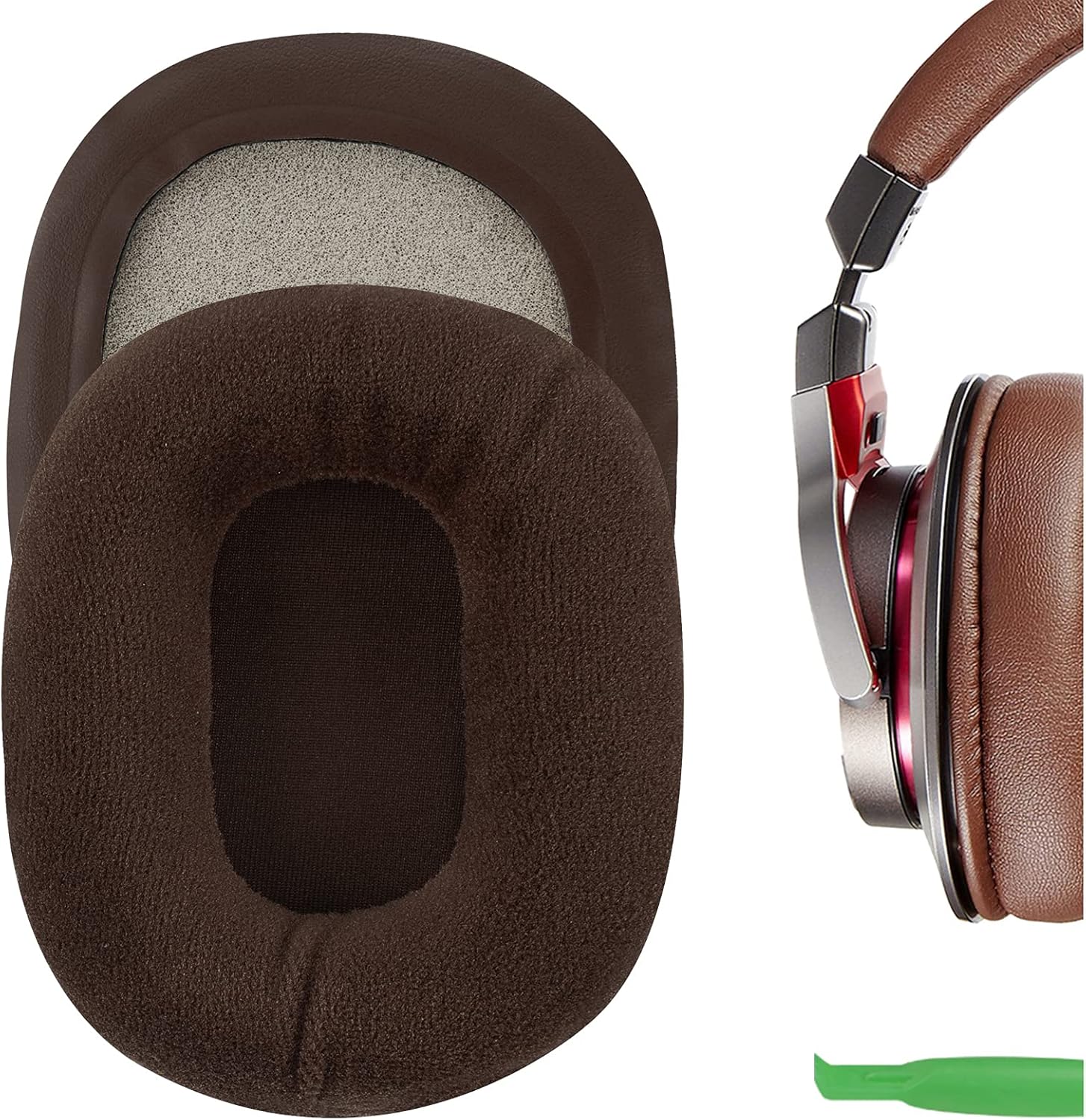 Audio Technica Headphone Ath-M50X - Comfort Velour เปลี่ยนแผ่นรองหูฟังสําหรับ Audio Technica ATH