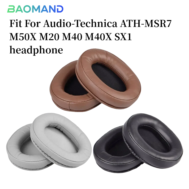 Audio Technica Headphone Ath-M50X - เปลี่ยนแผ่นรองหูฟังสําหรับ Audio-Technica ATH-MSR7 M50X M20 M40