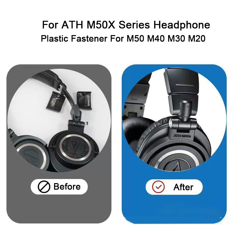 Audio Technica Headphone Ath-M50X - ใหม่เปลี่ยนแถบคาดศีรษะพลาสติกสําหรับ Audio Technica ATH M50X, M40X