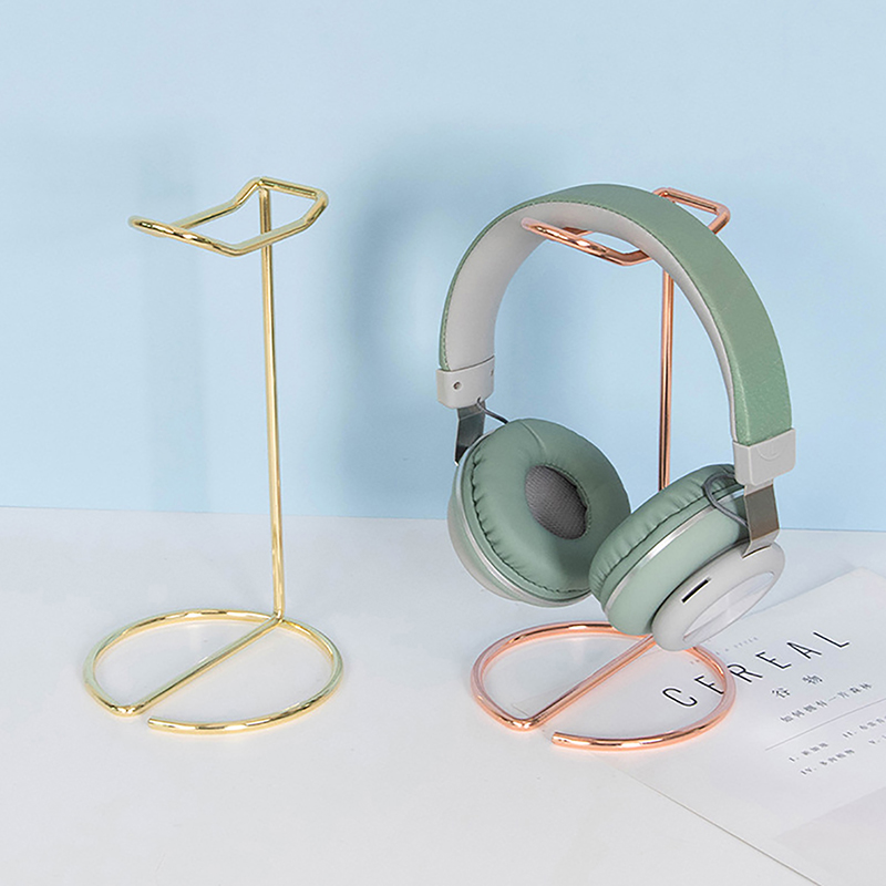 Bluetooth Headset On Ear - 1 PC Iron Line ขาตั้งหูฟังโลหะสนับสนุนชุดหูฟัง Stand