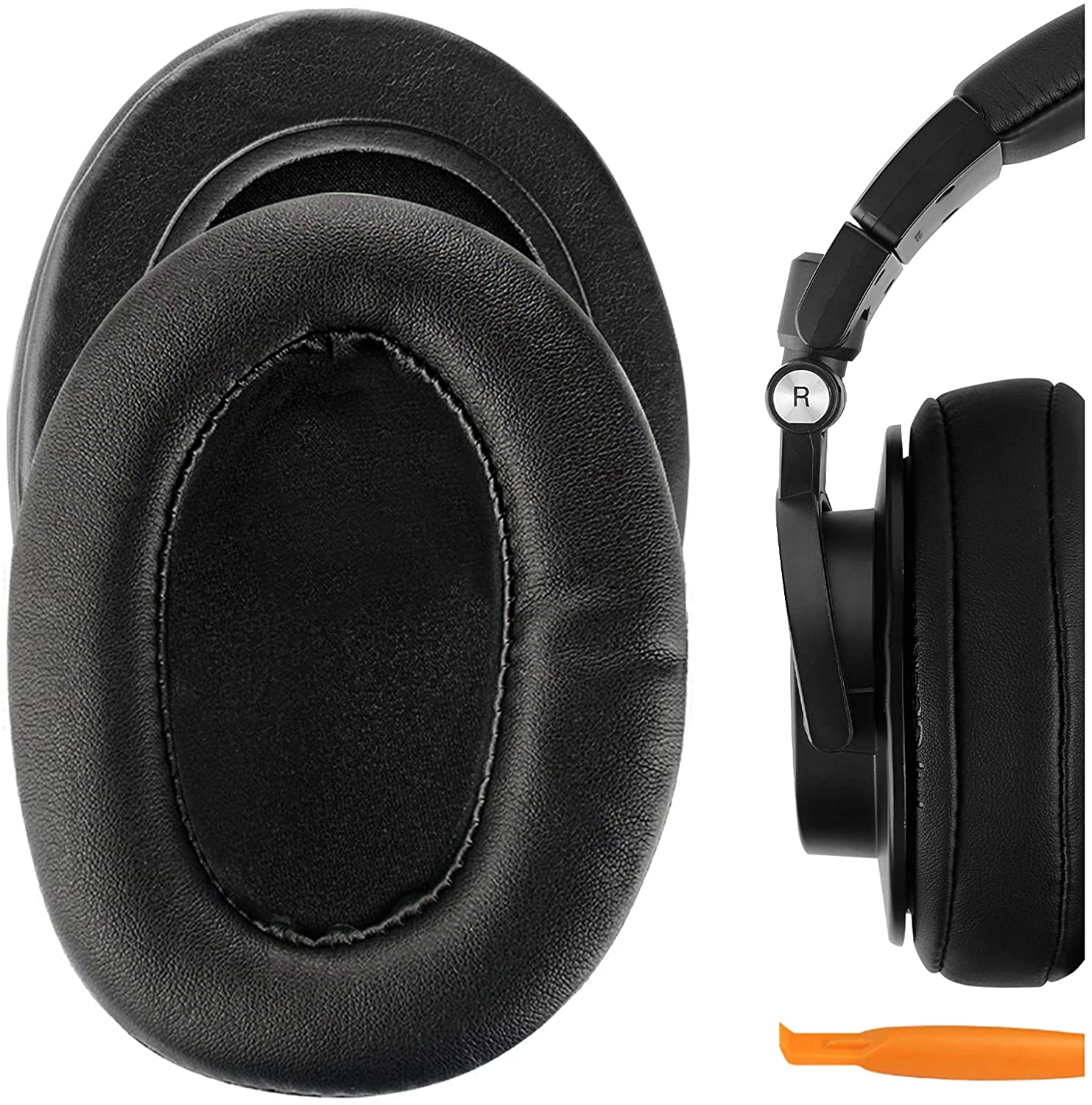 แผ่นรองหูฟังหนังโปรตีนคุณภาพสู - Audio Technica Headphone Ath-M50X บทวิจารณ์และราคา