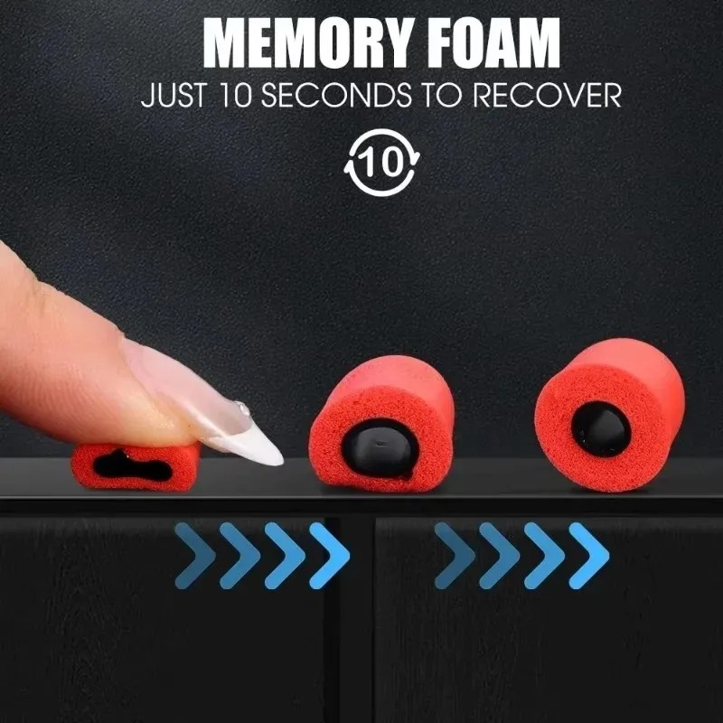 6/1 คู่ Soft Memory Foam หูฟัง - Earphone Foam Tip บทวิจารณ์และราคา