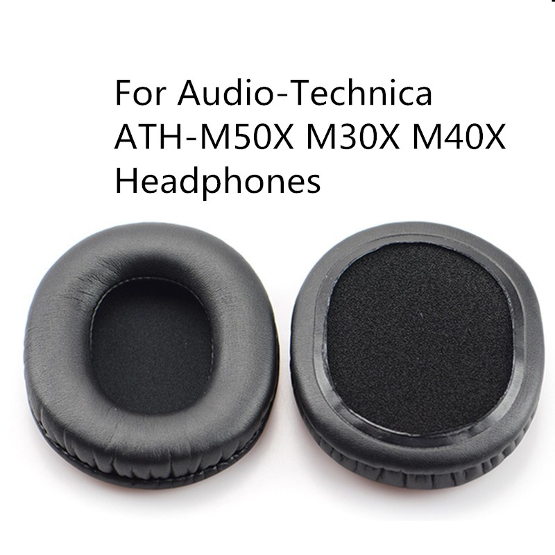 แผ่นรองหูฟังสำหรับหูฟัง Audio- - Audio Technica Headphone Ath-M50X บทวิจารณ์และราคา