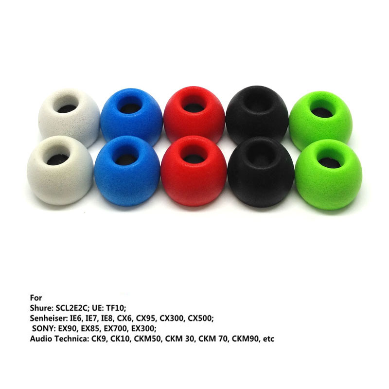 1คู่ ANJIRUI หน่วยความจำโฟม Ea - Earphone Foam Tip บทวิจารณ์และราคา