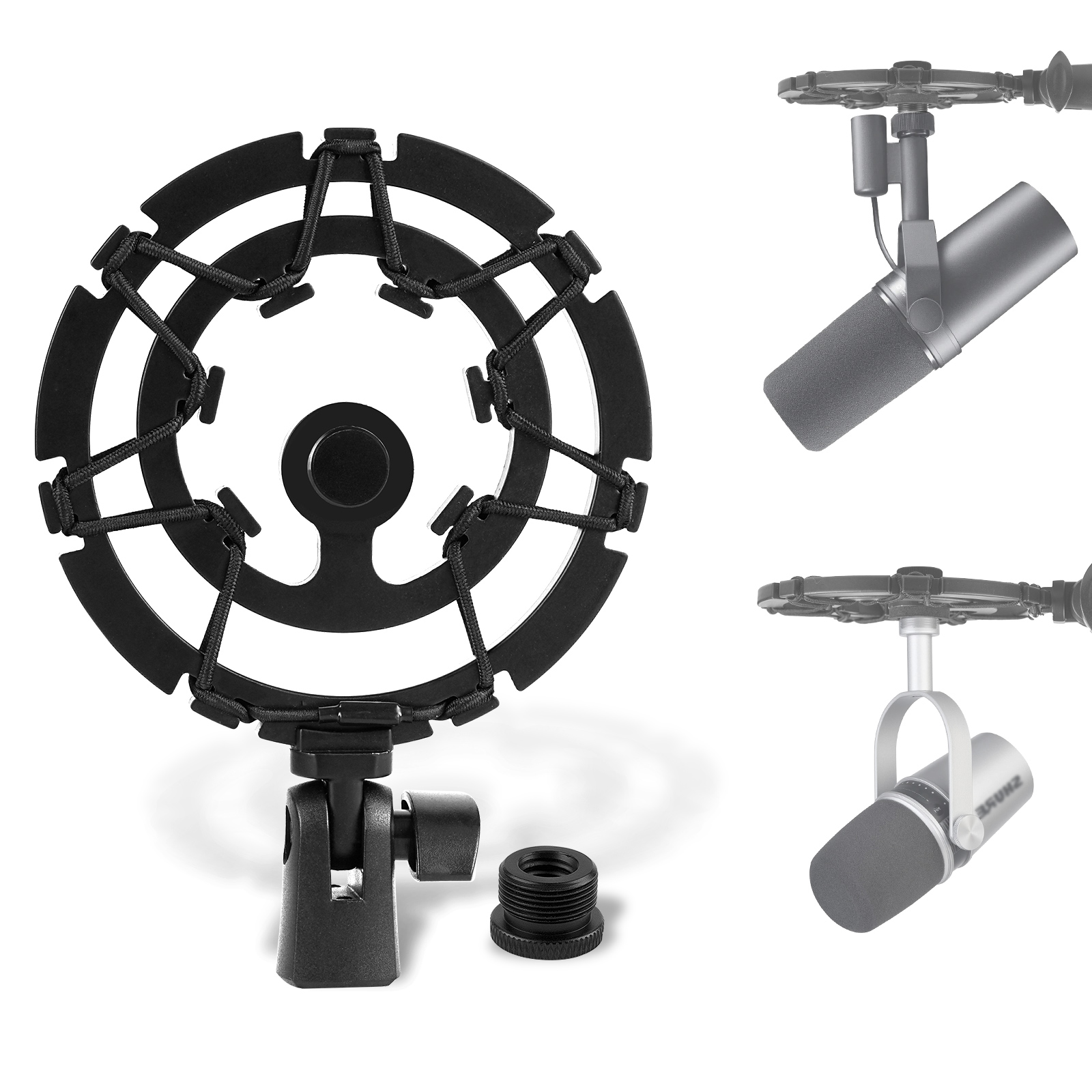 Geekria ที่ยึดไมโครโฟนกันสั่น  - Shure Mic Mv7 บทวิจารณ์และราคา