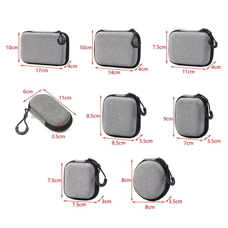 ใหม่แบบพกพา ทนต่อแรงกระแทก กระ - Headphone Case Hard บทวิจารณ์และราคา