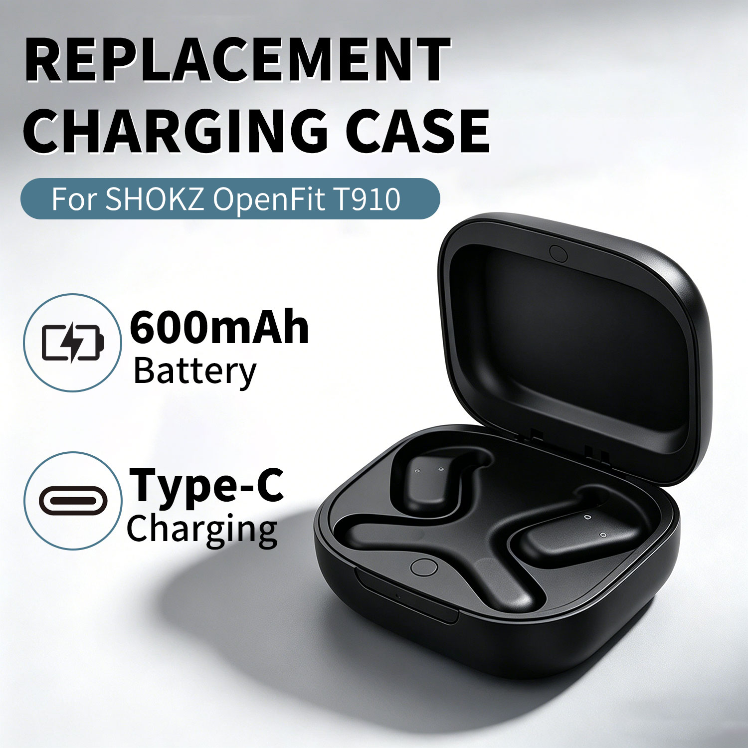 เคสชาร์จสำรองสำหรับหูฟังบลูทูธ - Earbuds Charging Case บทวิจารณ์และราคา