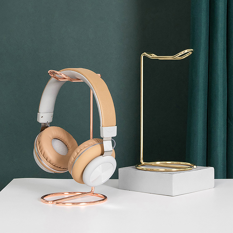 1 PC Iron Line ขาตั้งหูฟังโลหะ - Bluetooth Headset On Ear บทวิจารณ์และราคา