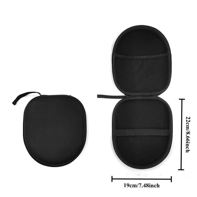 กล่องเก็บหูฟัง 1 ชิ้นสีดำ EVA  - Headphone Case Hard บทวิจารณ์และราคา