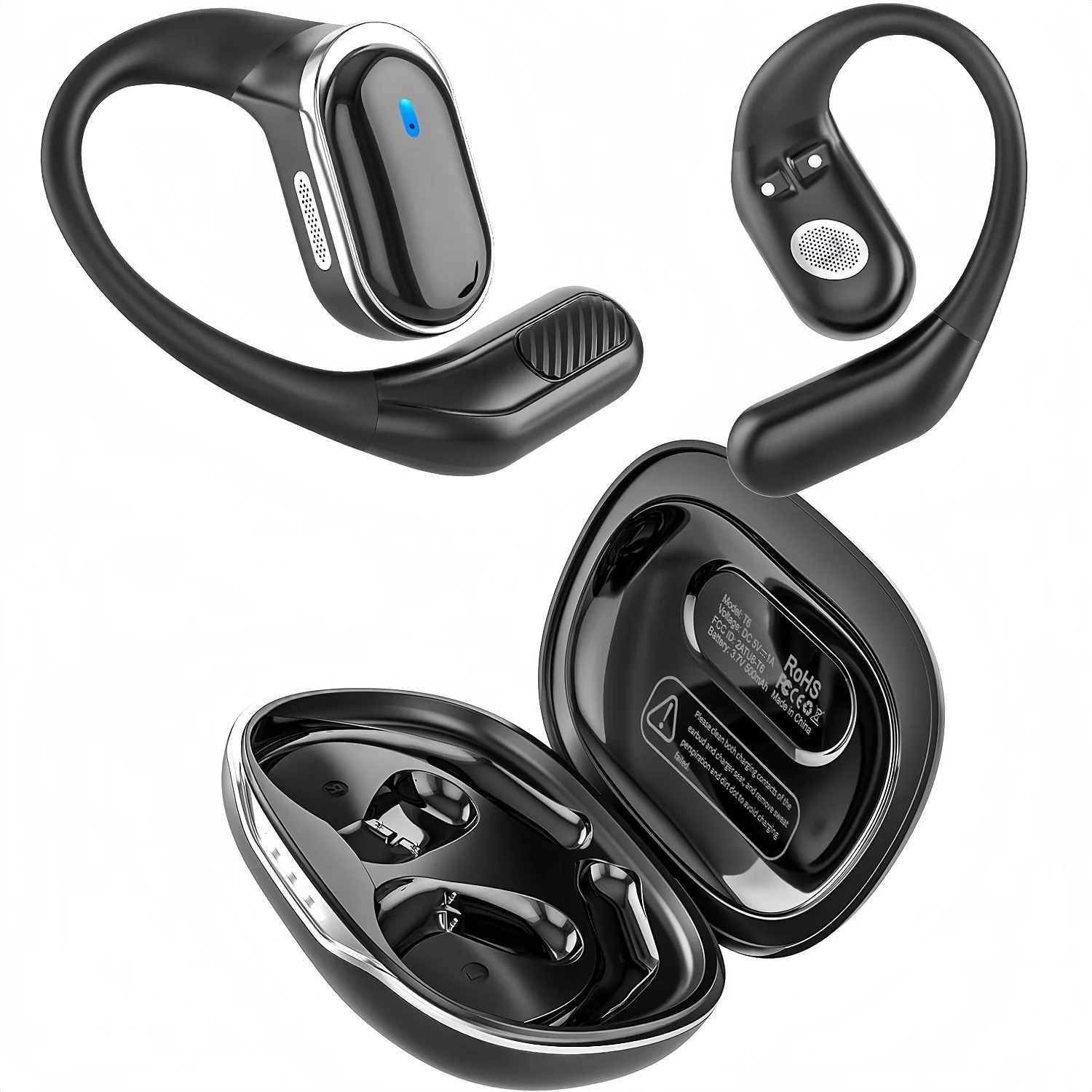 หูฟังบลูทูธไร้สายพร้อมไมโครโฟน - Sports Earphone Hook บทวิจารณ์และราคา
