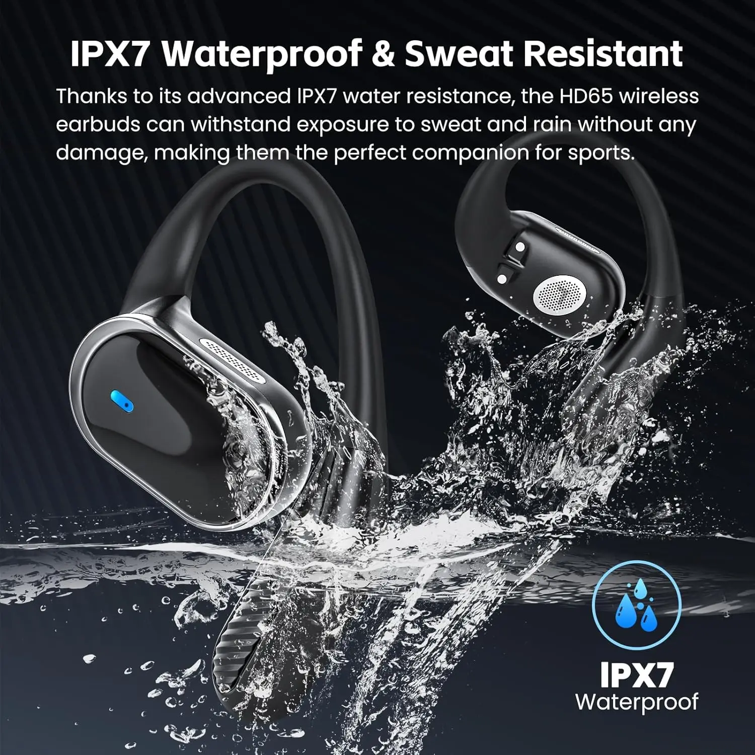 หูฟังบลูทูธไร้สายพร้อมไมโครโฟน - Sports Earphone Hook บทวิจารณ์และราคา